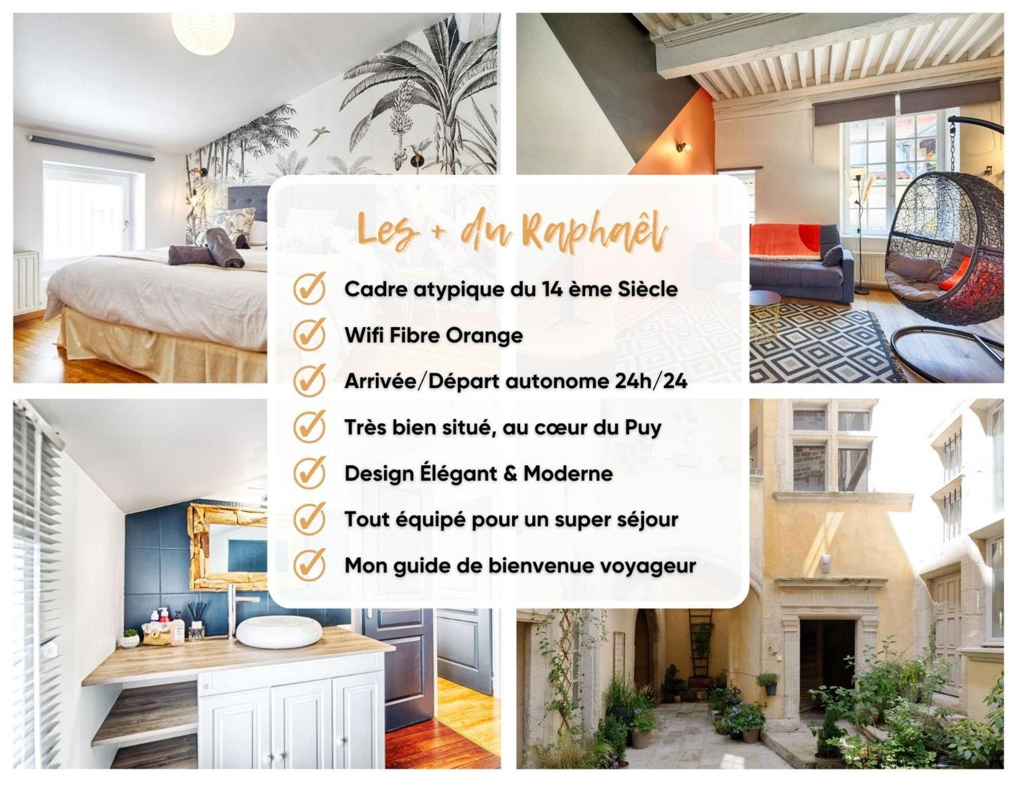 Apartmán Le Raphael Centre Historique Le Puy-en-Velay Exteriér fotografie
